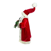 24" Santa with Toy Bag & Garland Tabletop Décor by Ashland®