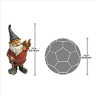 Design Toscano 17" Digger the Garden Gnome Statue