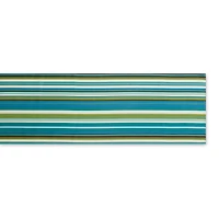 Beachy Stripe Print Outdoor Table Runner, 14" x 72"