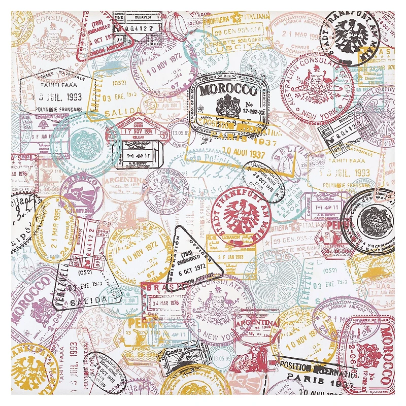 Passport Cardstock Paper by Recollections™, 12" x 12"