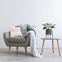 Stupell Industries Love You Whimsical Rainbow Stars Kids Quote Throw Pillow, 18" x 18"