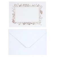 Floral Flat Cards & Envelopes by Recollections™, 5" x 7"