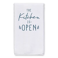 The Kitchen is Open Hand Towel Set