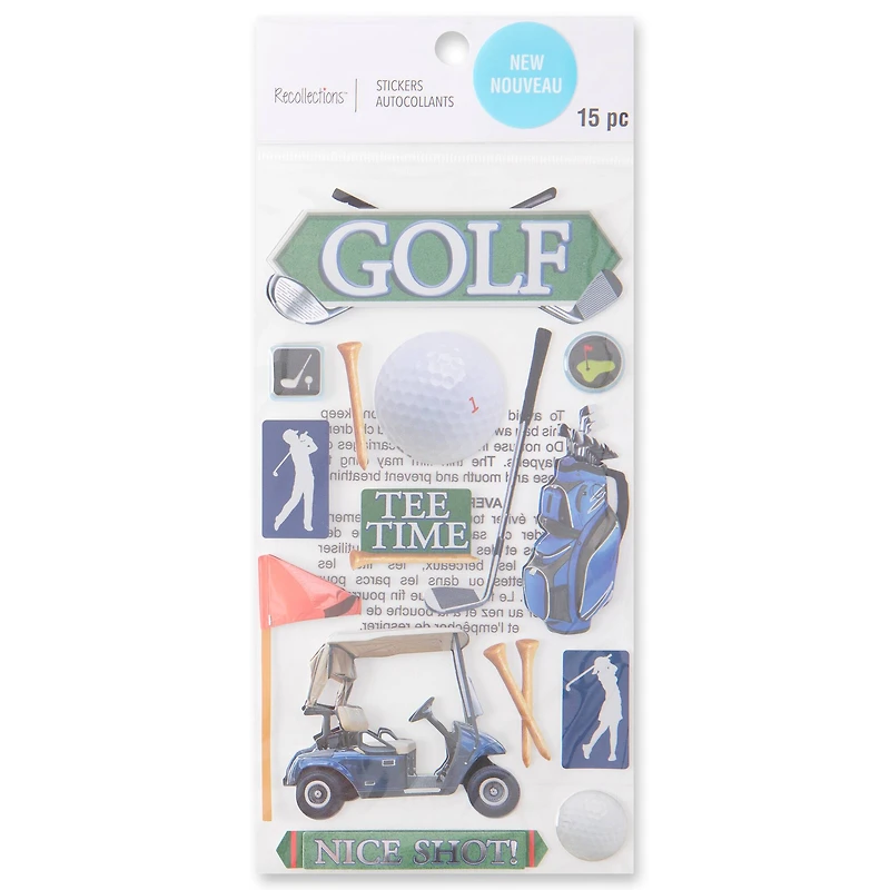 Golf Stickers by Recollections™