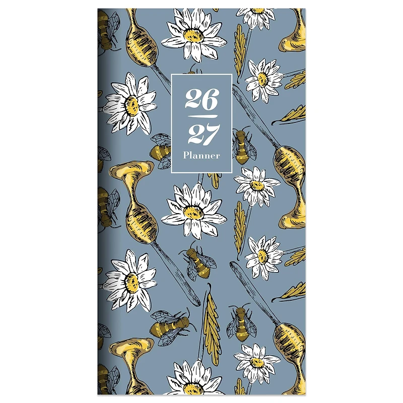 2026-2027 Honey Bees Small Monthly Pocket Planner