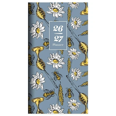 2026-2027 Honey Bees Small Monthly Pocket Planner