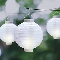 8" White Paper Lantern Set by Ashland®