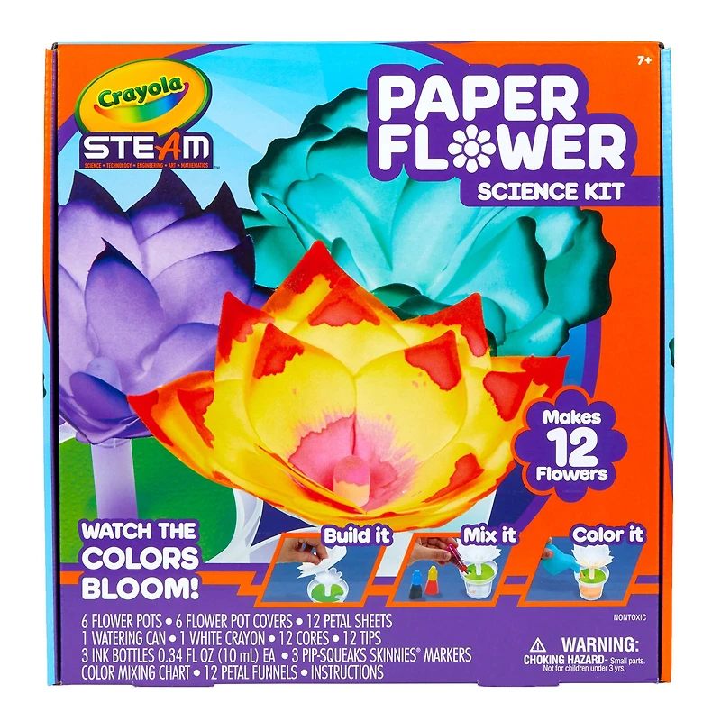 Crayola® STEAM Paper Flower Science Kit