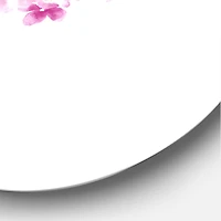 Designart - Pink Retro Flowers