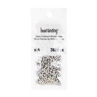 SS6 Glass Round Flatback Rhinestones by Bead Landing
