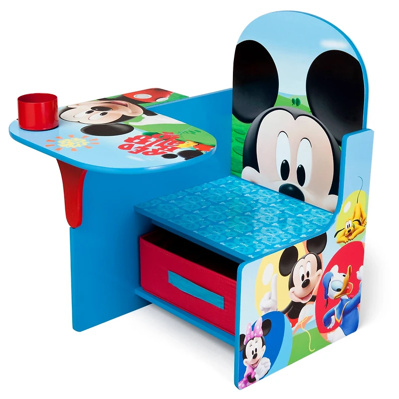 Disney® Mickey Mouse Chair Desk with Storage Bin