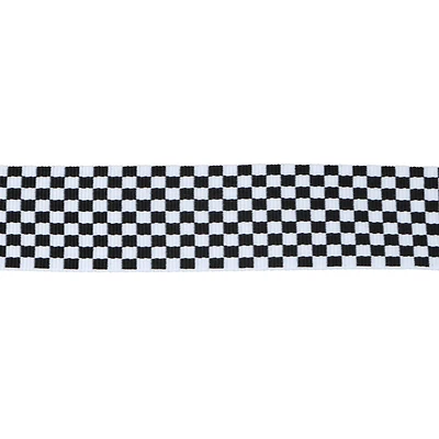 1.5" Black & White Check Belting Trim by Celebrate It®