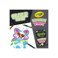 Crayola® Bold & Bright Construction Paper Crayons, 24ct.