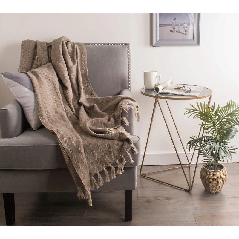 DII® Stone Tonal Textured Throw