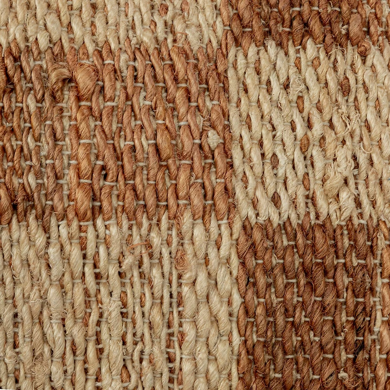 Hello Honey® Brown & Natural Square Print Pillow