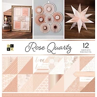 DCWV® Rose Quartz Premium Stack, 12" x 12"