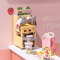 Rolife® Super Creator Double Joy Bubble Tea DIY Miniature Kit