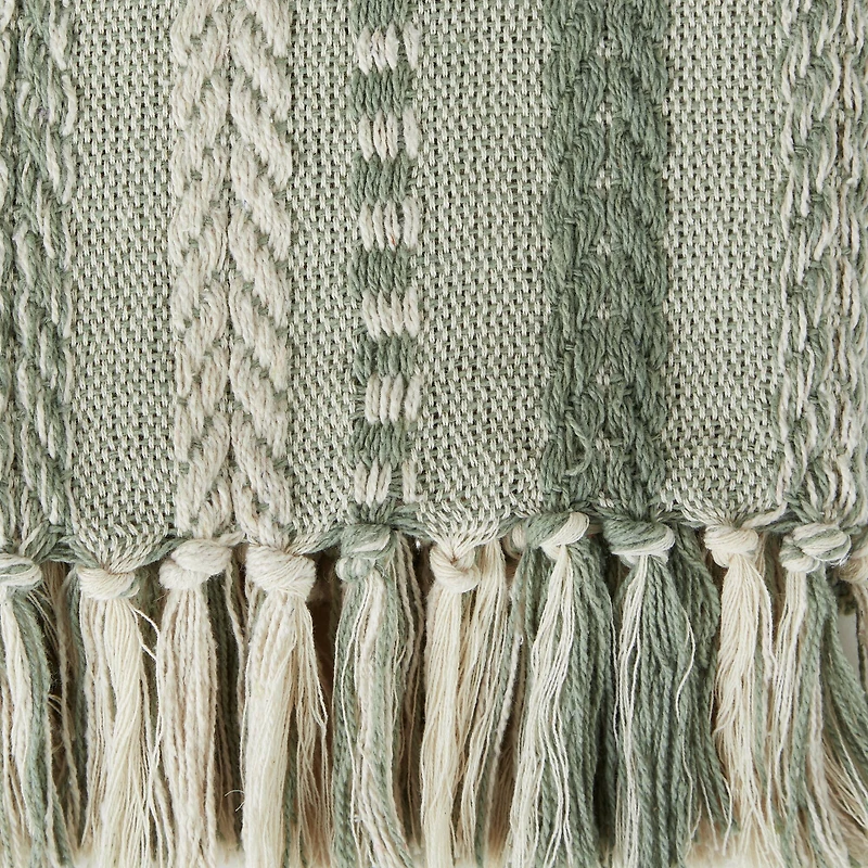 DII® Braided Stripe Throw