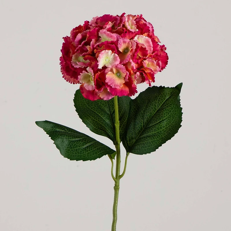30" Pink Hydrangea Flower Stems, 3ct.