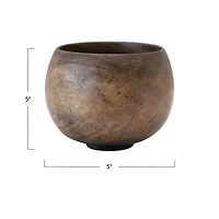 Hello Honey® 5" Walnut Mango Wood Bowl