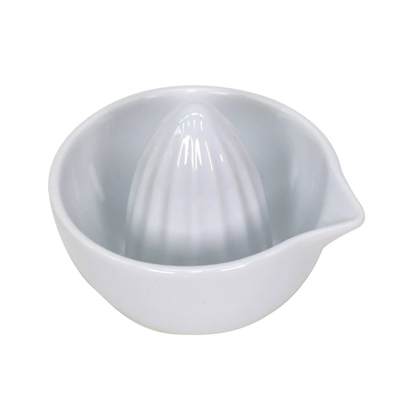 5" White Stoneware Lemon Juicer by Ashland®