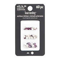 Round Flatback Austrian Crystals Mix by Bead Landing