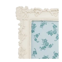 Just Jane 4" x 6" White Scroll Frame by Studio Décor®