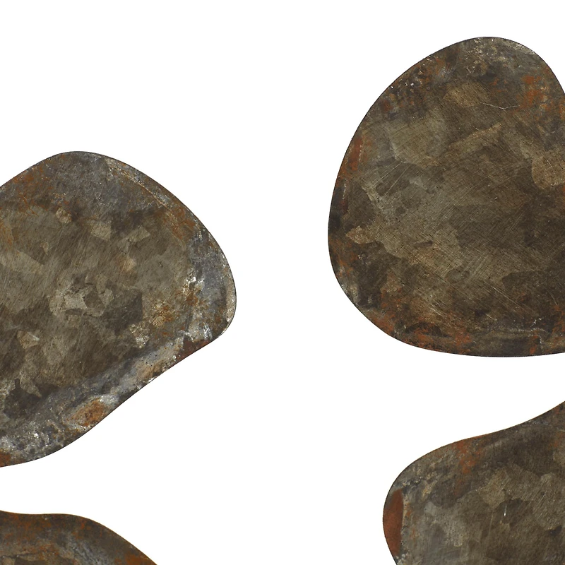 15" Gray Metal Industrial Propeller Sculpture, 2ct.