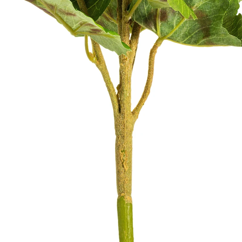 18" Artificial Red Geranium Bush, 4ct.