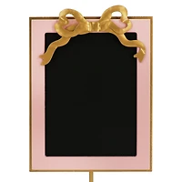 12" Pink & Gold Tabletop Chalkboard Décor by Ashland®