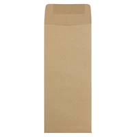 JAM Paper #12 Brown Kraft Paper Bag Policy Business Premium Envelopes, 25ct.