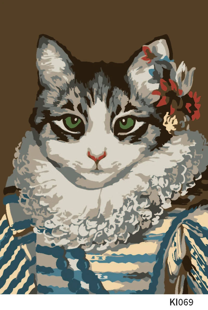 Royal Kitty Paint-by-Number Framed Mini by Artist's Loft®