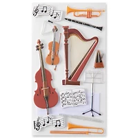 Classical Music Dimensional Stickers by Recollections™