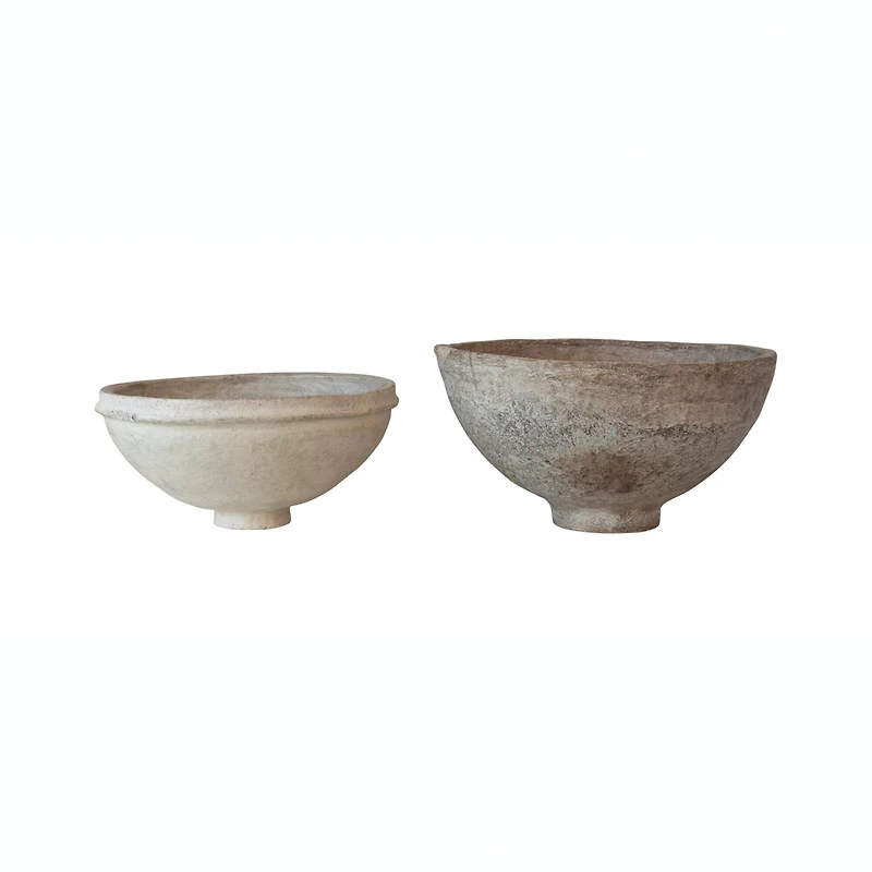 Hello Honey® Found Decorative Paper Mache Bowls Set