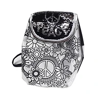 Amav Toys Fashion Time Reversible Sequins Backpack Activity Kit