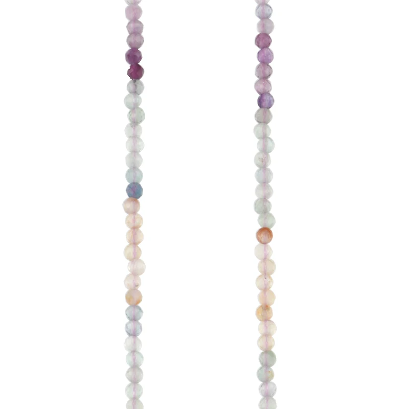 Ombre Fluorite Faceted Round Beads, 2mm by Bead Landing™