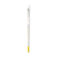 Soft-Grip Series 4010 White Taklon Short Handle Bright Brush, Size 6