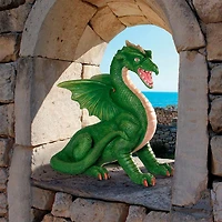 Design Toscano 13" Ormarr Dragon Monster of the Drawbridge Moat Statue