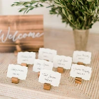 Wood Place Card Holders, 12ct. by Celebrate It™