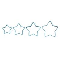 Stars Stainless Steel Nested Cookie Cutter Set by Celebrate It®