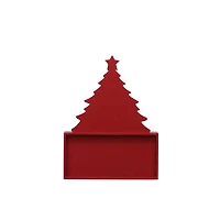 12" Red & White Christmas Tree with Santa Countdown Tabletop Décor by Ashland®