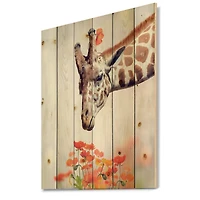 Designart - Portrait of A Giraffe II