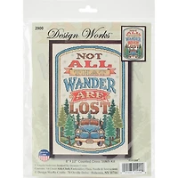 Design Works™ All That Wander Counted Cross Stitch Kit