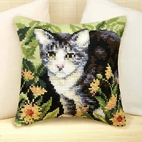 Orchidea Needlepoint Kit Cushion