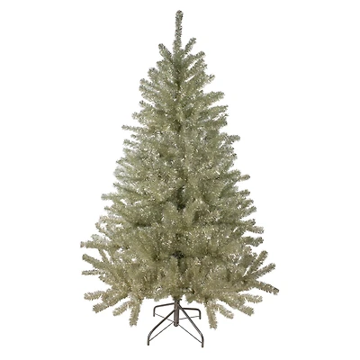 6ft. Unlit Platinum Tinsel Artificial Christmas Tree