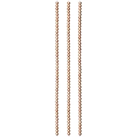 Rose Gold Copper Small Round Beads, 3mm by Bead Landing™