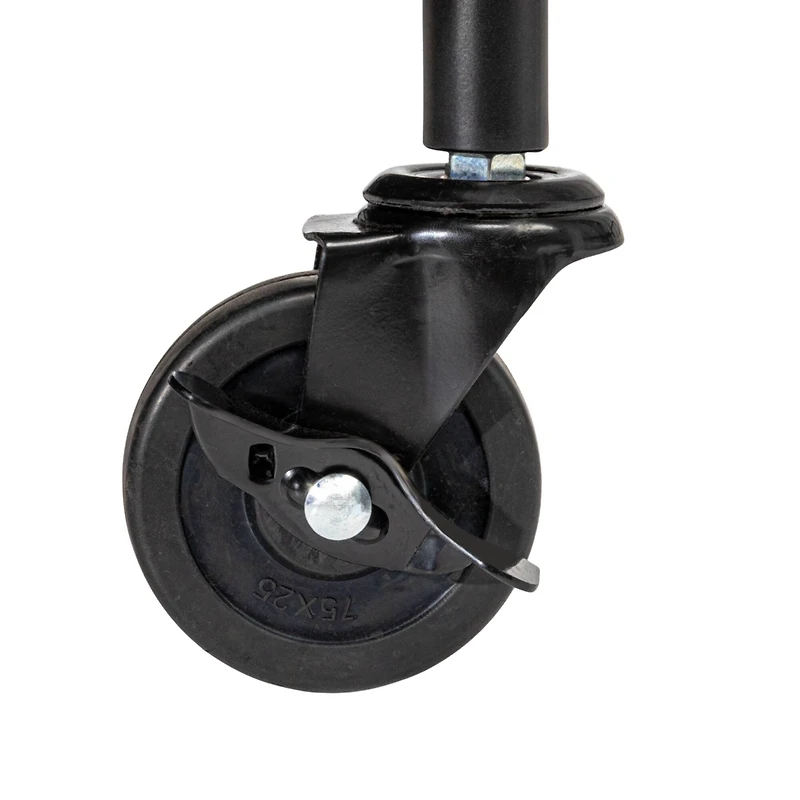 Household Essentials 32" Black Round Laundry Hamper