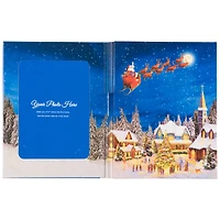 JAM Paper 7.25" x 9.5" Happy Holidays Light Up Christmas Card