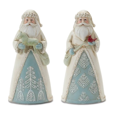 5" Winter Santa Figurine Set