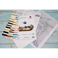 Luca-s Playful Kitten Counted Cross Stitch Kit